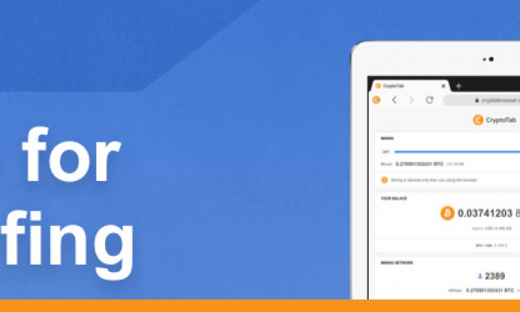 Earn Free Bitcoin by using CryptoTab Browser