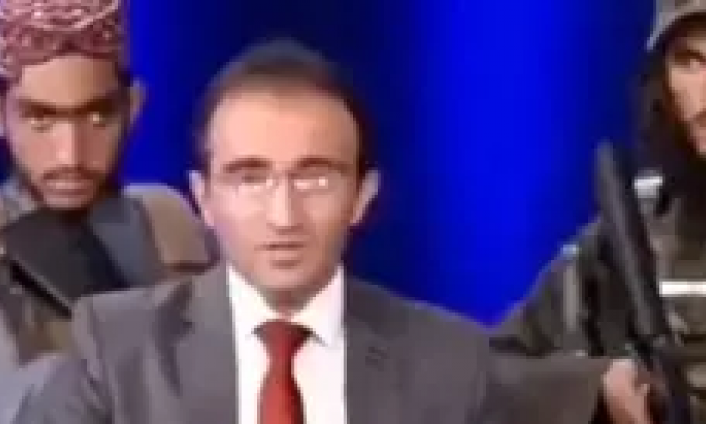 What Taliban Militants Forced TV Presenter To Do On Air At Gunpoint In Kabul