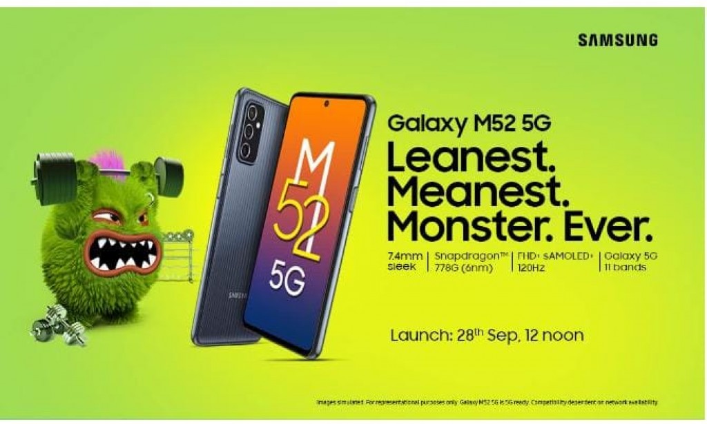 Samsung Galaxy M52 5G Specifications Leaked Before Launch