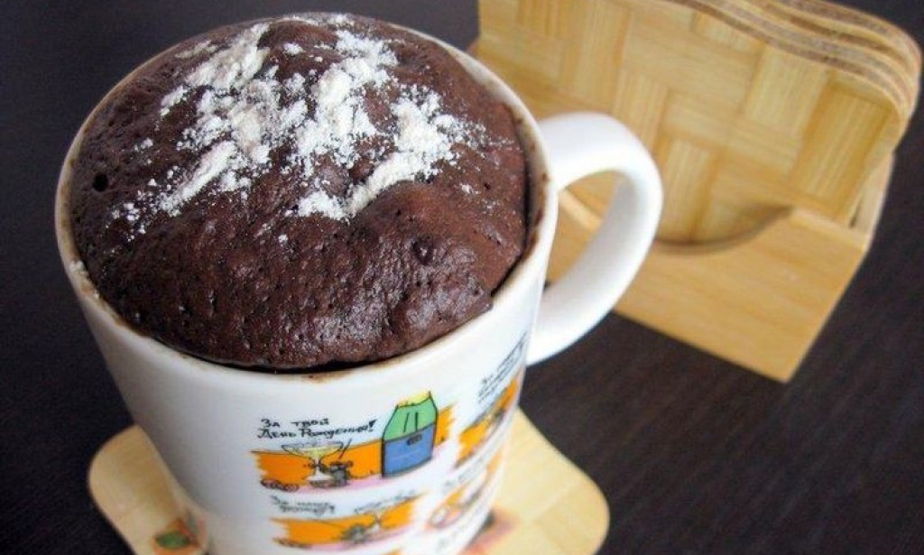 How to cook a cupcake in a mug in 5 minutes