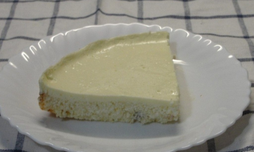 Double-layer cottage cheese casserole