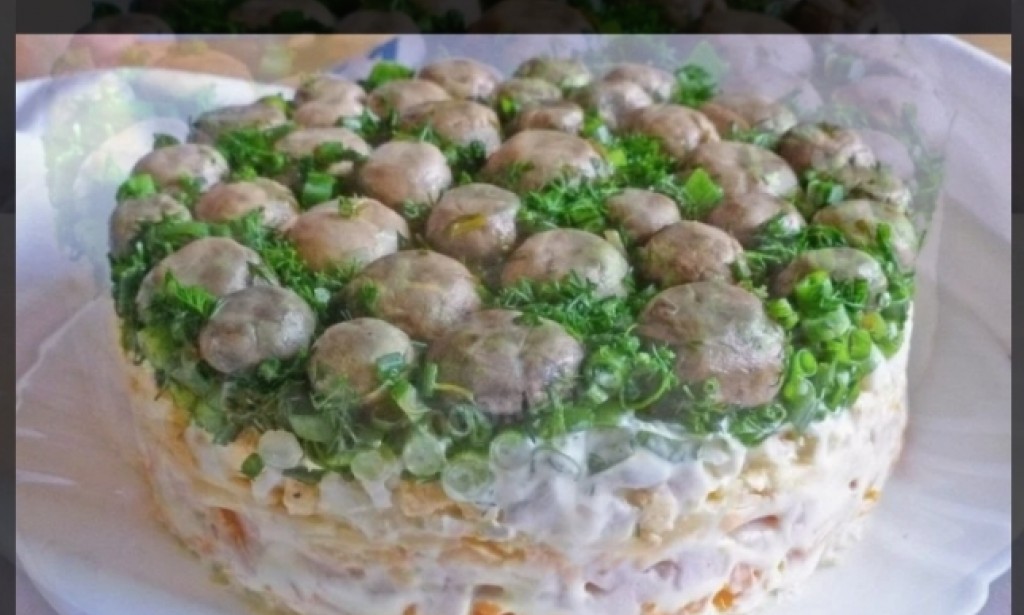 Mushroom Meadow Salad