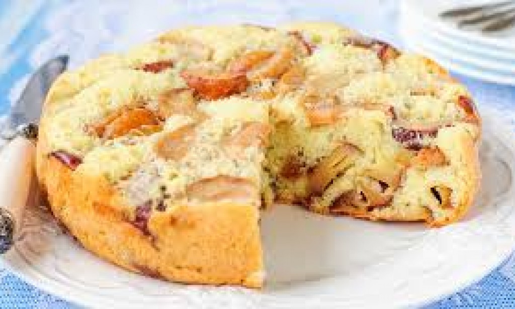 Apple quiche