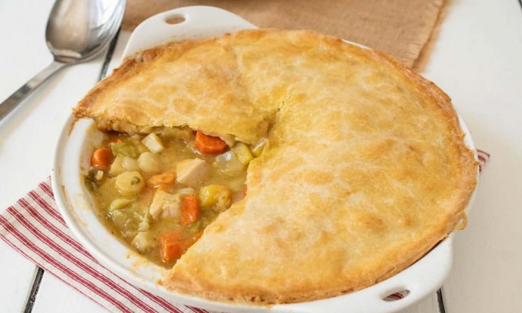 How to make a chicken pot pie