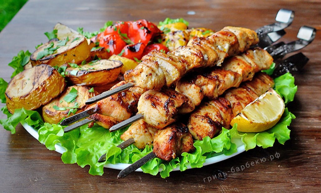 Shish kebab with Pepper! This is how they cook in the country of the Caucasus