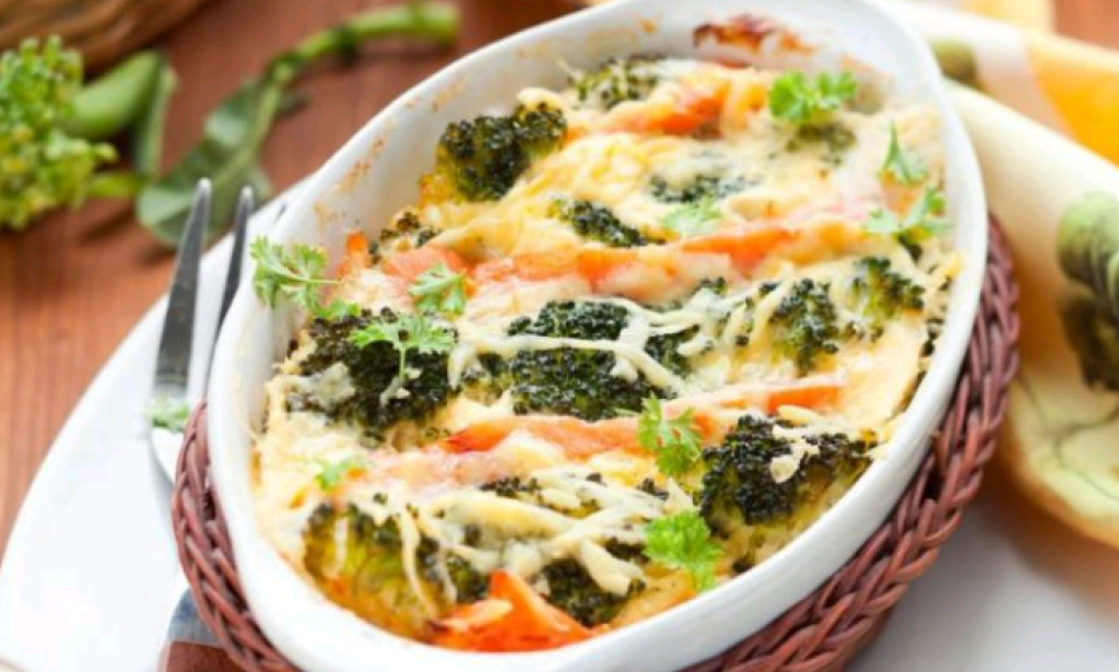 A quick recipe for a rice and broccoli pastry