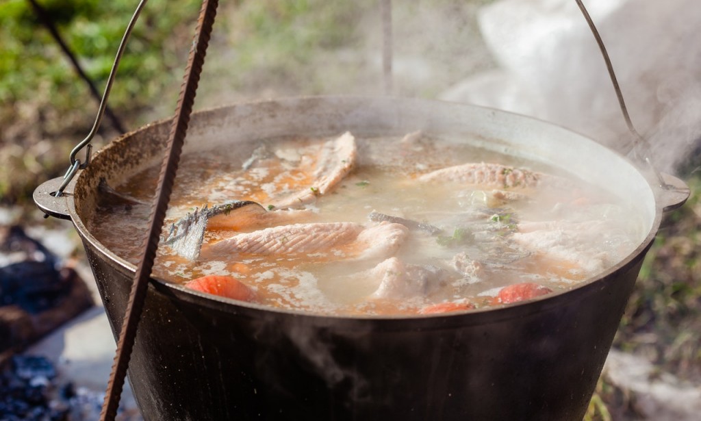 Classic recipe for cooking ukha