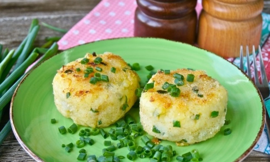 Cutlets of boiled potatoes