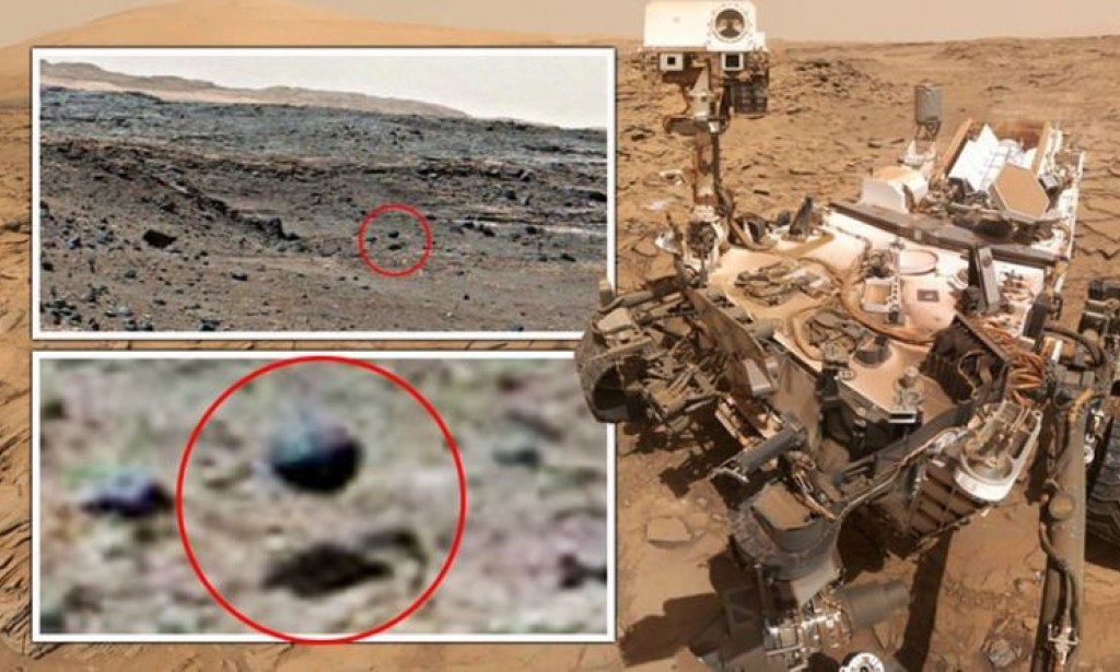 Mars again surprised by the appearance of a levitating sphere
