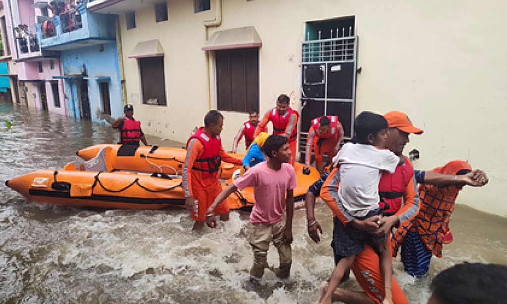 The number of victims of the flood in India has been named