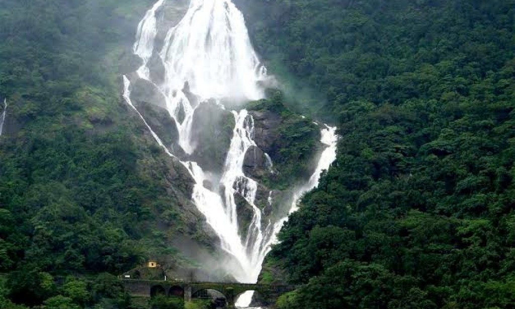 The Majestic Dudhsagar Waterfalls