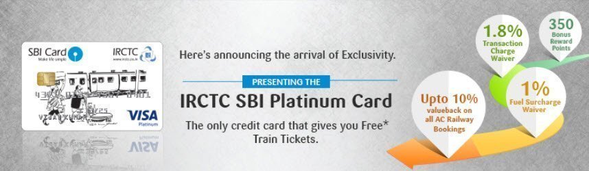IRCTC SBI Credit Card