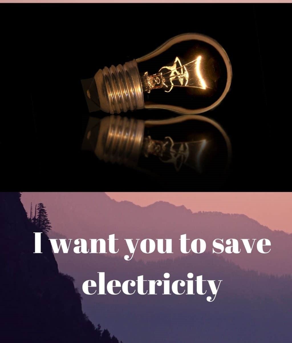 Determination to Save Electricity