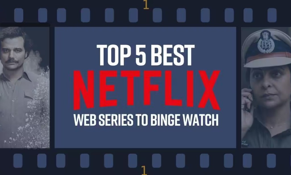 TOP 5 NETFLIX SHOWS TO BINGE WATCH