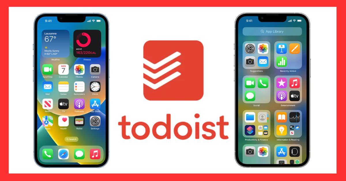 iPhone app Todoist