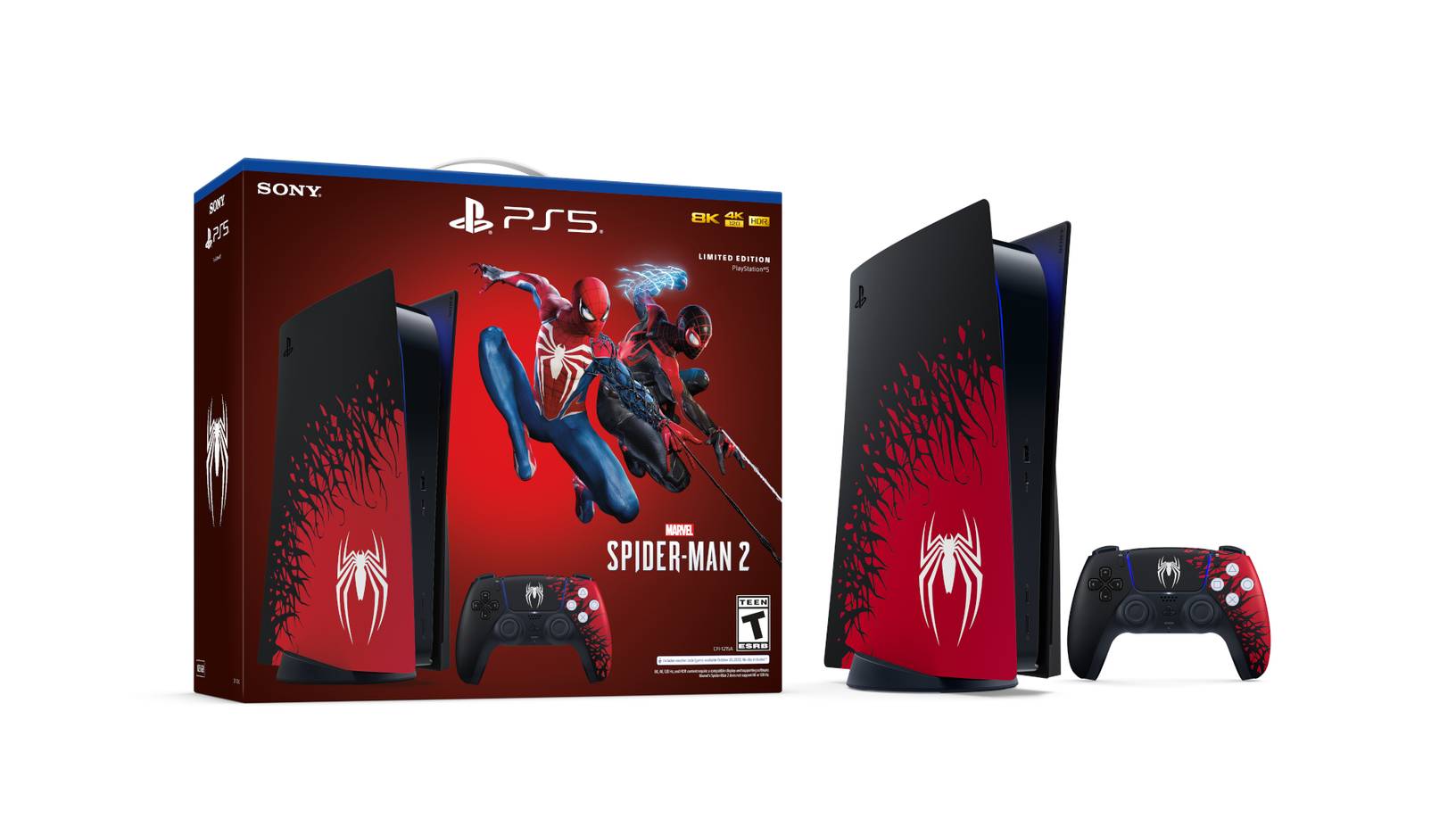 Introducing the Spectacular PS5 Console Marvel’s SpiderMan 2 Limited