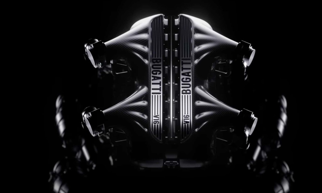 Bugatti Unveils Its New V16 Engine