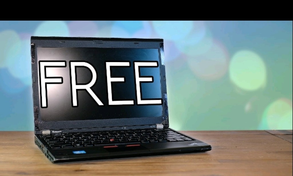 Get free laptops by following this